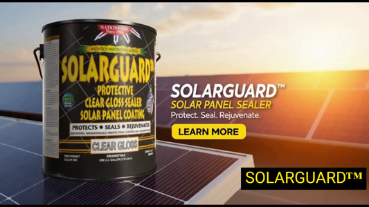 SOLARGUARD™: The Ultimate Clear Gloss Urethane Sealer for Solar Panels and Glass Surfaces