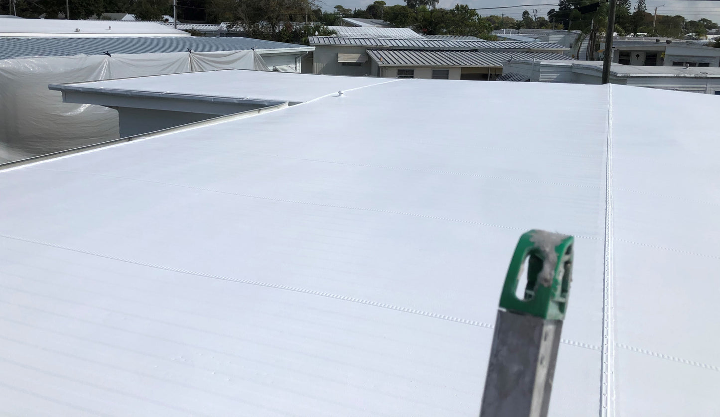 MOBILE HOME ROOF COATING™ Elastomeric Ceramic Roof Coating