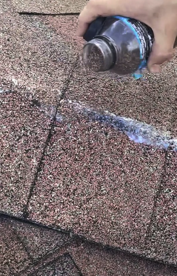 PERMAGLUE™ Shingle Roof Granule Replacement Adhesive