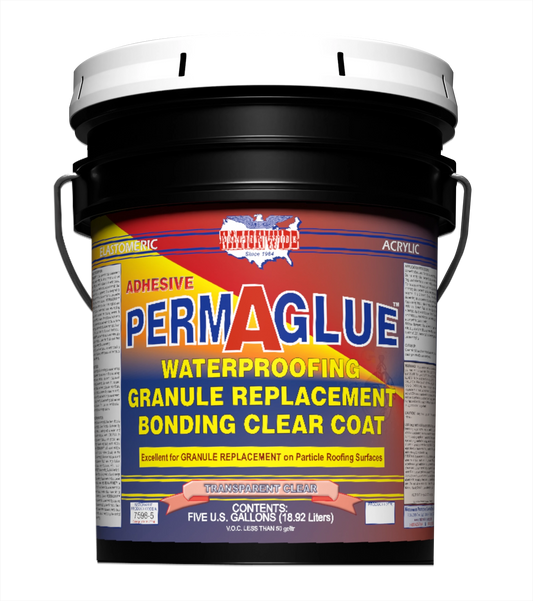 PERMAGLUE™ Shingle Roof Granule Replacement Adhesive