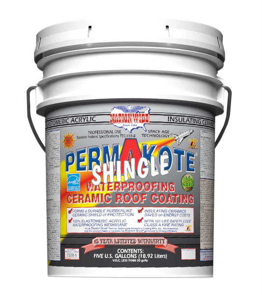 PERMAKOTE® Shingle Roof Coating 15 Year Warranty