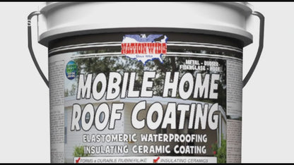 MOBILE HOME ROOF COATING™ Elastomeric Ceramic Roof Coating