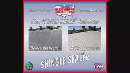 SHINGLE SEALER™ Waterproofing Rejuvenating Roof Sealer