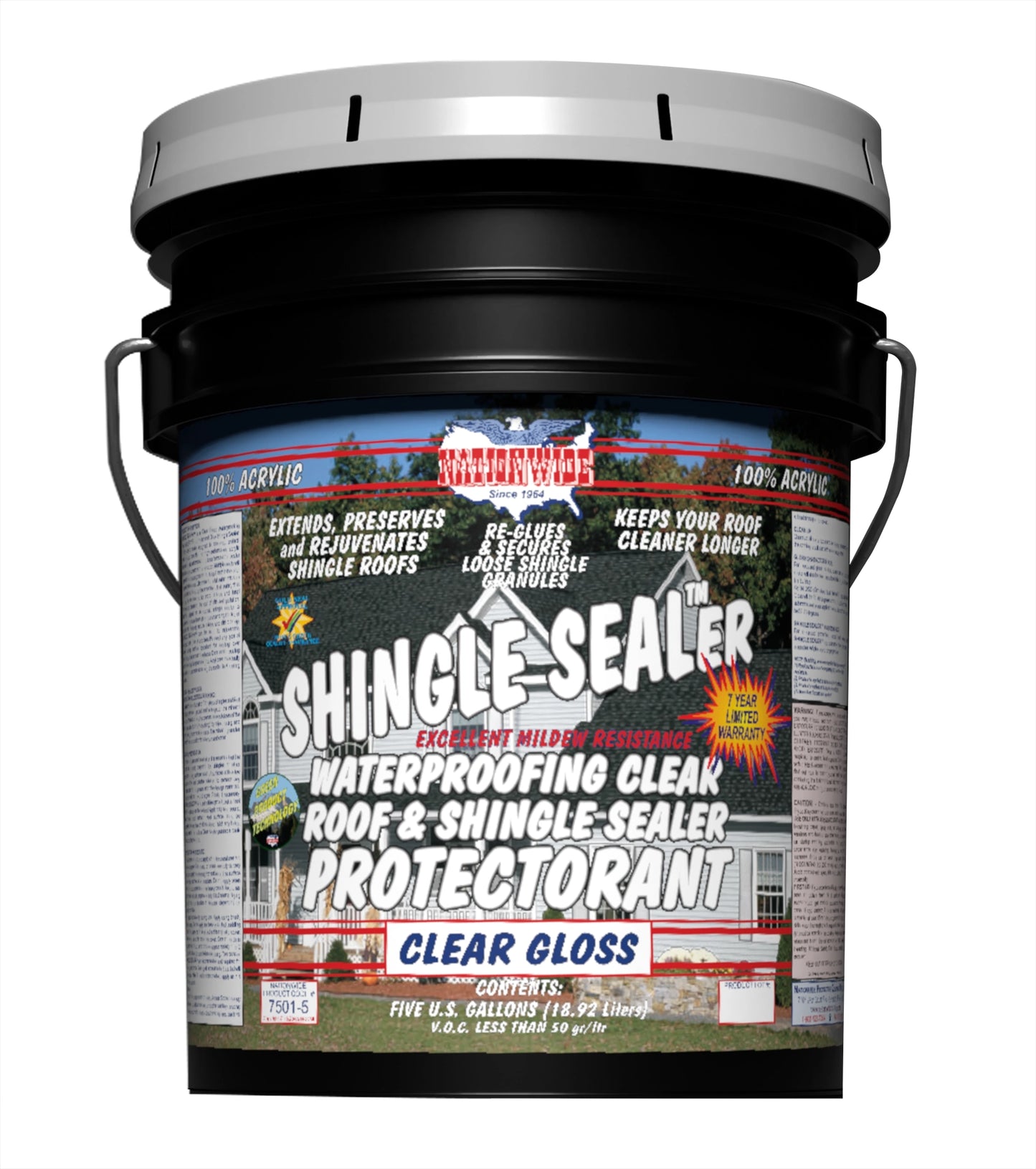 SHINGLE SEALER™ Waterproofing Rejuvenating Roof Sealer