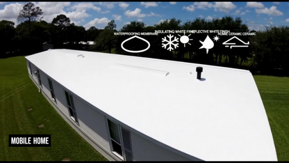 MOBILE HOME ROOF COATING™ Elastomeric Ceramic Roof Coating