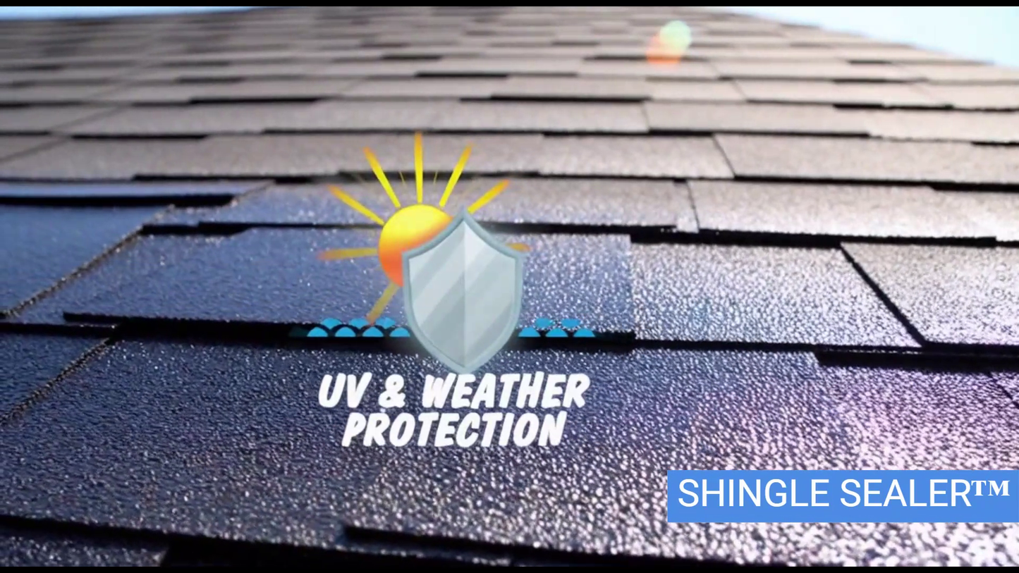 SHINGLE SEALER™ Waterproofing Rejuvenating Roof Sealer
